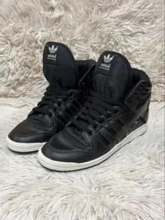 美品adidasスパンコールハイカットスニーカーのサムネイル