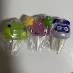 たまごっちカラフルキャンディチャーム くちぱっち ふらわっち　3個セット