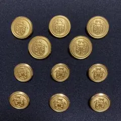 カイ様専用 ゴールドボタン ☆メタルボタン☆ヴィンテージ☆飾りボタン☆リメイク