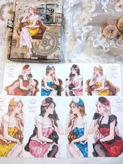 hwaraさん Jisoo ステッカー 8枚セット