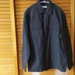 U.Prenoma ストライプ長袖シャツ L