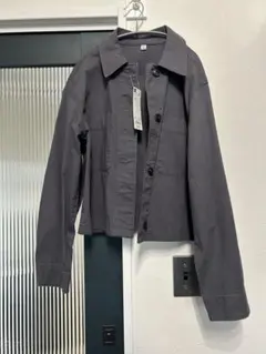 新品未使用GU ミリタリージャケット XL ダークグレー