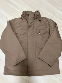 ファミリア　フード&裏地付きコート110センチ