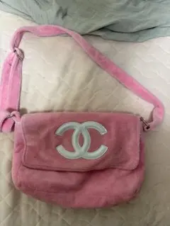 CHANEL ノベルティショルダーバック　ピンクのサムネイル