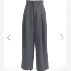 axes ツータックセミワイドパンツ