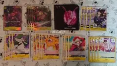ワンピースカードゲーム　THE BEST　デッキパーツ　カタクリ他黄セット