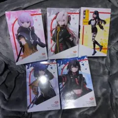 神椿市建設中。 １/７スケール 5種セット ラウンドワン限定 美少女フィギュア