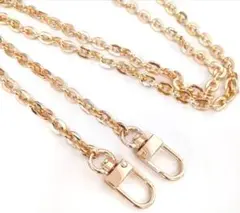 ゴールド専用　バッグストラップ 小豆チェーン ショルダー 付け替え