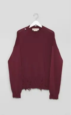 ダメージ ニット