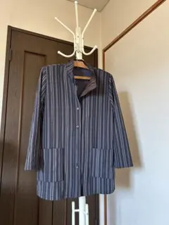 ストライプ テーラードジャケット