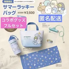 モス サマーラッキーバッグ 福袋 2023 すみっコぐらし コラボグッズ セット
