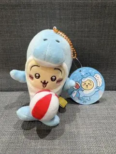 ちいかわ　イルカなうさぎ　マスコット　キーホルダー　ちいかわ水族館　うさぎのサムネイル
