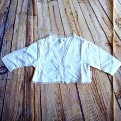 80㎝ エニィファム カーディガン リボン付き おでかけ セレモニー