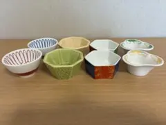 小鉢 2ケづつ8点セット 豆皿 薬味皿 和食器のサムネイル