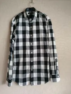 BANANA REPUBLIC チェック柄長袖シャツ S