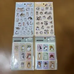 モフサンド　ぷくっとシール　スクエアシール　4点セット