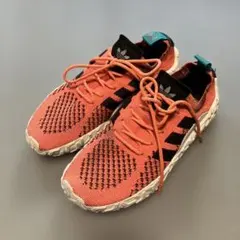27cm atric adidas オレンジ メッシュ outlastのサムネイル