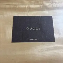 GUCCI ギフトカード用封筒 ダークブラウン