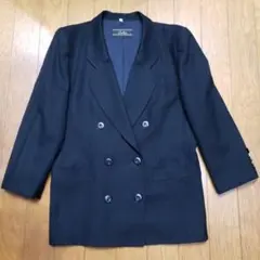 レリアン 人工皮革 ジャケット 15+ 紺 日本製 - メルカリ
