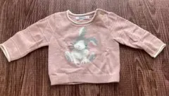 familiar ニットセーター 70 うさぎ