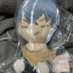 新品タグ付き　鬼滅の刃 でっかいぽふっとぬいぐるみ 嘴平伊之助　素顔