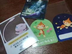 ポケモンスリープ 非売品 カード ステッカー ミュウ