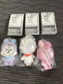 BT21 フォトフレームマスコット　3個セット