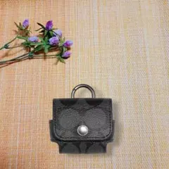 COACH コーチ AirPods ケース シグネチャー キャンバス