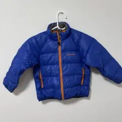 mont-bell キッズ　ダウンジャケット　100 中綿　ブルー　ネイビー