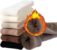 【6足セット】22-26cm 厚手 靴下 冬 暖かい 厚手 男女兼用