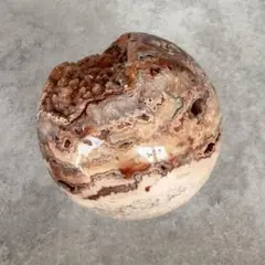 クレイジーレースアゲート　ドゥルージー　スフィア　約57mm