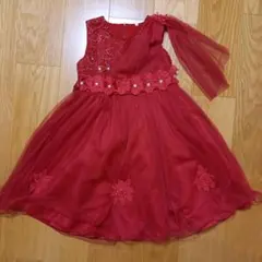 赤いドレス 150サイズ