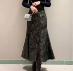 【正規品】ヘムフレアマーメイドスカート SNIDEL 1