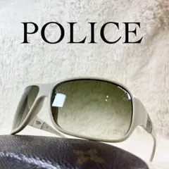 POLICE　ポリス　サングラス　S1671　ブラウンレンズ　グレーフレームのサムネイル