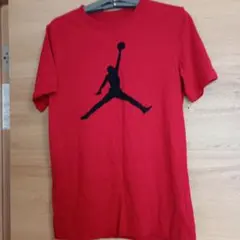 Jordan ロゴ Tシャツ レッド XL kids = s sizeのサムネイル