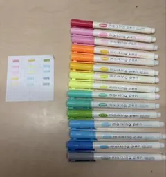 マーカー15本のサムネイル