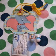 ★東京ディズニーランド『ダンボ　チケットホルダー+おまけ付き』使用済パスポート付