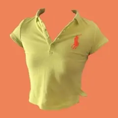 Ralph Lauren イエローポロシャツ【サイズ5 115/60】