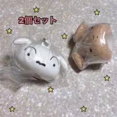 ② クレヨンしんちゃん マスコットキャップチャーム シロ ネネちゃんのうさぎ