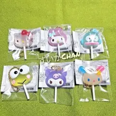 サンリオキャラクターズ カラフルキャンディチャーム 全6種類 コンプ ガチャ ③