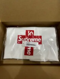 supreme crossboxlogo tee Mサイズ　新品未使用