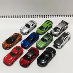 【トミカまとめ売り】世界のハイパワースポーツカー10台セット／ベンツ・ランボ他