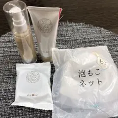 akyrise あきゅらいず 洗顔セット きほんのセレクト 泡もこネット付