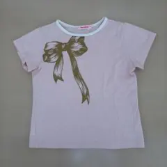 familiar ファミリア リボン Tシャツ 130