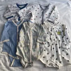 ベビー 肌着5枚セット　70-80 長袖