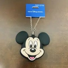 ディズニーリゾート限定　ミッキー　バッグチャーム　ケース付き　シリコン
