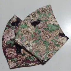 大きめサイズ黒猫ハンドメイドマスク