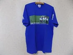 61325　アディダス×キリン　半袖Ｔシャツ　青　サイズＬ