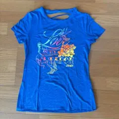 ZUMBA Tシャツ Love Is My Weapon　ブルー　Sサイズのサムネイル