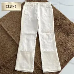 CELINE セリーヌ 希少 フィービー期 ホワイトデニム 白 イタリア製のサムネイル